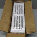 Magnetic Water Bottle Holder for Refrigerator, Cup Holder Organizer for Stanley and Tumbler for Kitchen, 4 Pack, White