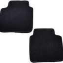 Floor Mats Compatible with 2002-2006 Toyota Camry, 2Dr Factory Fitment Car Floor Mats Front & Rear Nylon by IKON MOTORSPORTS, 2003 2004 2005
