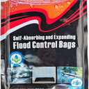 Self-Absorbing Flood Barriers: 8x5 Dry Size, Individual Airtight Packs, Reinforced Handles  Reliable for Home/Garage/Doorway Protection (1-Pack - Individual Packaging)