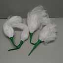 Sheer Mesh Artificial Flower Heads 4 Pack