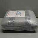 SQUARE MOON 6 Pack Polyester Pillow, Furniture Cushion for Indoor, Outdoor Dining Chair, Office Chair, Desk Chair - 16x16 inches, Dark Grey, Plush, Fade-Resistant