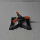 Joeys Sprinkler for Yard, Rotating Garden Sprinkler for Large Area Coverage, Lawn and Yard Sprinklers (Orange)
