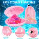 Pool Toys, 31Pcs Mermaid Toys Diving Toys with Shell Treasure Chests and Storage Bag, Swimming Pool Games Summer Water Toy Gift Set for Kids Toddlers Girls Boys