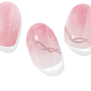 ohora Semi Cured Gel Nail Strips (N Rosy Dew) - Pink, Solid, Works with Any UV/LED Lamps, Salon-Quality, Long Lasting, Easy to Apply & Remove - Includes 2 Prep Pads, Nail File & Wooden Stick