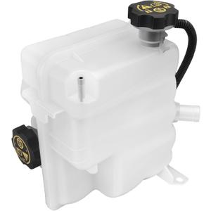 84257137 Engine Coolant Overflow Recovery Reservoir Radiator Expansion Tank with Cap, Hose & Sensor, Fit for 17-21 V8 6.6L Chevy Silverado GMC Sierra 2500HD 3500HD 4500HD 5500HD 6500HD