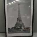 upsimples 16x24 Picture Frame, Display Pictures 14x20 with Mat or 16 x 24 Without, Wall Hanging Poster Frames, Black, 1 Pack