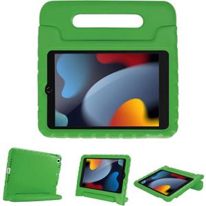 ProCase Kids Case for iPad 9th Generation/iPad 8/iPad 7, iPad 10.2 Case 2021 2020 2019/iPad Air 10.5/iPad Pro 10.5 Kids Case, Shockproof Lightweight Case with Convertible Handle -Green