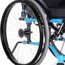 1,22in,20/22/24Inch Wheelchair Push Rim Covers 1 Pair Silicone Wheelchair Hand Push Cover Non-Slip Hand Push Cover Improve Grip and Traction, Easy to Take of and Clean