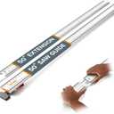 BORA NGX Clamp Edge Saw Guide 100 Inch - Circular Saw Track Guide Rail for Straight Cuts, Aluminum Skill Saw Guide with T-Track, Cutting Guide for Circular Saw 544100