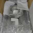 Countertop Food Serving Display Container with Clear Lid, Stainless Steel Serving Tray Catering Supplies Buffet Display Condiment Container for Restaurant Hotel Kitchen (6 Pan)