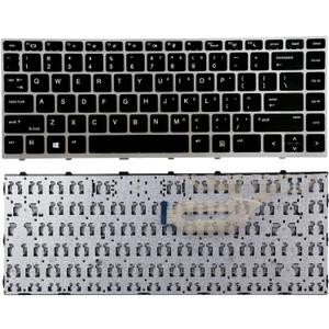 Replacement Keyboard Compatible with HP ProBook 430 G5 / 440 G5 / 445 G5 / 640 G4 / 645 G4 / 640 G5 with Sliver Frame Us Layout No Backlit