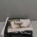 MOSAYT 100% Waterproof Dining Room Chair Covers Set of 4, Super Fit Stretch Jacquard Parson Chairs Slipcovers Removable Washable Chair Seat Protectors for Home, Kitchen, Banquet (Black)