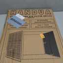 Fits 16x25 Duct Opening | Steel Return Air Filter Grille by Handua [Removable Door] for 1-inch Filters | Vent Cover Grill | White | HVAC Cold Air Intake Grille | Outer Dimensions: 18 5/8"W X 27 5/8"H