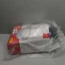 QPAU 44 Snow Tube with Backrest, 2 Pack  Heavy Duty Inflatable Sled 500 lbs Capacity with Cover, Handles & Tow Rope, Snow Tubing Sleds for Kids & Teens, Portable Air Sled with Fast Valve