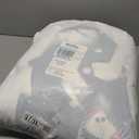 King Size Comforter Set with 2 Pillowcases, Christmas Blue Snowman Winter Snowflakes Soft 3 Pcs Bedding for Kids and Adults Bedroom Bed Decor