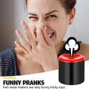 Novelty Squeeze Pooter Fart Machine with Realistic Sound Effects - Pocket-Size Prank Noisemaker,Joke Toys, Prank Farting Toys Rubber, Makes The Most Realistic Sounds for Party Gift Toy (Red)