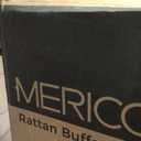 Rattan Cabinet, Buffet Cabinet with 2 Magnetic Doors and Adjustable Shelves, Sideboard Buffet for Hallway, Entryway, Living Room, or Kitchen, Natural