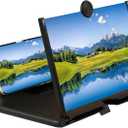 Screen Magnifier Version, 2026 New Mobile Phone 3D Pull-Out HD Magnifier Projector Screen Expander, Foldable Phone Stand with Movie Screen Amplifier for Movies, Videos and Gaming, 12 inch