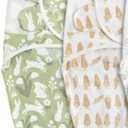 GLLQUEN BABY Swaddle Blanket Sleep Sacks for Newborn - Baby Swaddles 0-3 Months, 2-Pack Newborn Swaddling Sack, Cute Rabbit,Swaddle Wrap, Baby Essentials, Registry  Gift (Small/Medium)