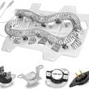 DV395ETPASU/A1 DV400EWHDWR/AA DV448AEP/XAA DV456EWHDWR/AA Dryer Heating Element for Samsung DVE45N5300V/A3 DVE45T6000W/A3 DVE50R5400W/A3 DV45H7200EW/A2 DV50F9A6EVW/A2 DV330AEB/XAA