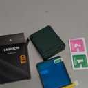 for Samsung Galaxy Z Flip 7 Case Wallet with Card Holder (3 Cards) & Hinge Protection & Outer Screen Protector, Shockproof Rugged Cover Phone Case for Samsung Galaxy Z Flip 7 5G 2025, Green