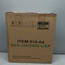 Bidet Toilet Seat Electric Warm Water Bidet with Warm Air Drying, Heated Seat Bidets with Self-cleaning Nozzle Temperature Adjustable White (Round)