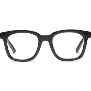 Peepers by PeeperSpecs Women's to The Max Square Blue Light Blocking Reading Glasses (Black)