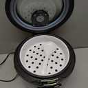 Aroma Professional Touch Glass Lid, Food Steamer, Slow Cooker, Multicooker with 11 Preset Functions, Steam Tray, Measuring Cup, Rice Spatula, 20 Cooked (Black)