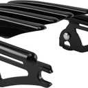 YHMOTO Stealth Detachable Luggage Rack Compatible for Harley Touring Street Glide Road King Electra Glide 2009-2026 (Black)