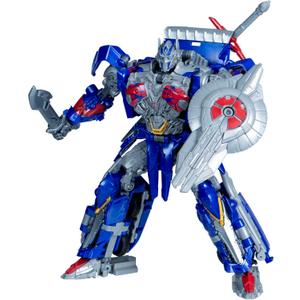 Transformers Toys Studio Series Leader Class Age of Extinction Optimus Prime, 8.5-inch Converting Action Figure, Ages 8+