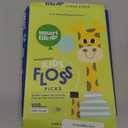 SmartLifeco Eco-Friendly Kids Flossers (100ct) - The Original Straw Wheat Dental Floss Picks for Children, Fluoride & PFA Free, Toothpick Flossing Sticks for Toddlers Teeth, No Shred Thread, Mint