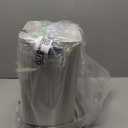 rejomiik Small Bathroom Trash Can with Lid Slim Soft Close Garbage Can Step Wastebasket Container Trash Bin for Office Bedroom Kitchen Living Room (2.6 Gallon Cream)