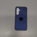 for Samsung Galaxy S25 Mag-Safe Kickstand Case with Screen Protector,Slim Shockproof Military Heavy Duty Anti-Drop Full Body Protection,360 Stand Magnetic Phone Case for Samsung S25 (Blue)