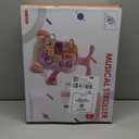 QDRAGON 3 in 1 Baby Walker and Activity Center for Girl, Learning to Walk, Sit to Stand, Early Educational Push Toys with Music Panel for Infant Toddler 12+ Months Pink