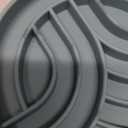 OHMO Slow Feeder Dog& Cat Bowl, Silicone Puppy Cat Food Bowl with Anti-Slip Suction Cup Slow Down Small Dogs Eating, Anti Choking (S-Tree of Life,Light Blue)