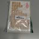 50PCS Calligraphy Stencil Template Kit - 4 Inch and 2 Inch Letter Stencils and Numbers, Plastic Alphabet Stencils for Crafts Reusable for Arts Crafts Painting Wood