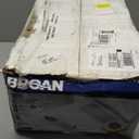 Broan 100HL Bathroom Fan, 100 CFM for 4" Ducts w/100W Max Incandescent Light (Not Included) & Heater - White