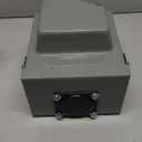 SURAIELEC 50 Amp RV Power Outlet Box with Breaker, Enclosed Lockable RV Electrical Outlet, 125V/250V NEMA 14-50R, Weatherproof Power Box for RV/EV Receptacle, Outdoor Box for RVs, Trailer, ETL Listed