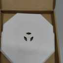 Vinyl Siding Mounting Block, Siding Mounting Block, 130110006001 Octagon Mount Block, Mounting Plate for 1/2 inch Lap and 4 inch Height Siding, White (1 Pack)