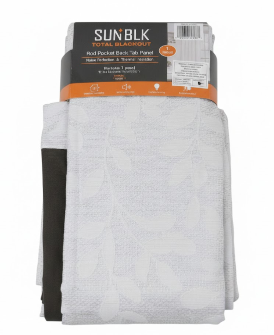 Sunblk Total Blackout Contains 1 Panel 52x84 Inch