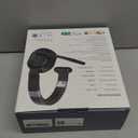 Trucker Bluetooth Headset, Wireless Headsets with Noise Cancelling Microphone, Long Battery Life Bluetooth Headphones with Detachable Earpad/Single+Dual Mode for Office/Driving/Home (Black)