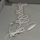 SYLHOME Blessed Led Neon Light Sign Home Bedroom Kids Room Office Wall Sign Decor Pray God Bless Wedding Sign Christmas Birthday Decoration USB 11.8"X5"