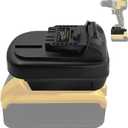 20V to 12V Adapter for Dewalt Battery, Fit for Dewalt XR 18V/20V/60V Li-ion Battery Convert to 12V Tools Use