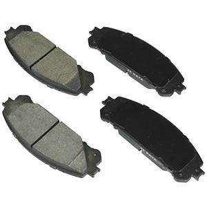 BOSCH BE1324H Blue Ceramic Disc Brake Pad Set w/Hardware - Compatible with Select Lexus NX200t, NX250, NX300/300h, NX350/350h, RX350/350L, RX450h; Toyota Camry, Highlander, RAV4, Sienna + More; FRONT