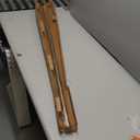 Ivilon Drapery Window Curtain Rod - End Cap Style Design 1 Inch Pole. 48 to 86 Inch Color Warm Gold