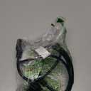 1FT Short Extension Cord, Flat Head Extension Cord Indoor with 3 Prong, Low Profile Power Cable SJT 14 AWG Flexible Power Cord for Home Kitchen, ETL Listed, 2 Pack