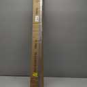 Double Curtain Rods with Aluminum Full Surround Brackets and Cube Box Finials,Brushed Nickel Curtain Rods for Windows 36 to 72 inch,1'' Front and 5/8''Back Adjustable Double Drapery Rods (36-72", Brushed Nickel)