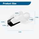 2 x Dishwashers Water Level Float Switch Assembly Compatible with Frigidaire Kenmore Crosley White-Westinghouse Gibson Kelvinator Dishwashers Replace#: 154773201