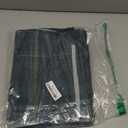 Rectangle Tablecloth, Campbell Clan Tartan Navy Blue and Green Plaid Stain-Resistant, Wrinkle-Free, Washable Cover for Dining, Parties, and Wedding 60x90in (White5)