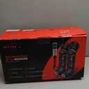 Leg Massager with Heat and Compression, Foot Massager for Circulation and Pain Relief, 3 Timers, 12 Intensity, 6 Modes,3 Heating with Knee Massager,Mother's Day Gifts for Man Woman,Black